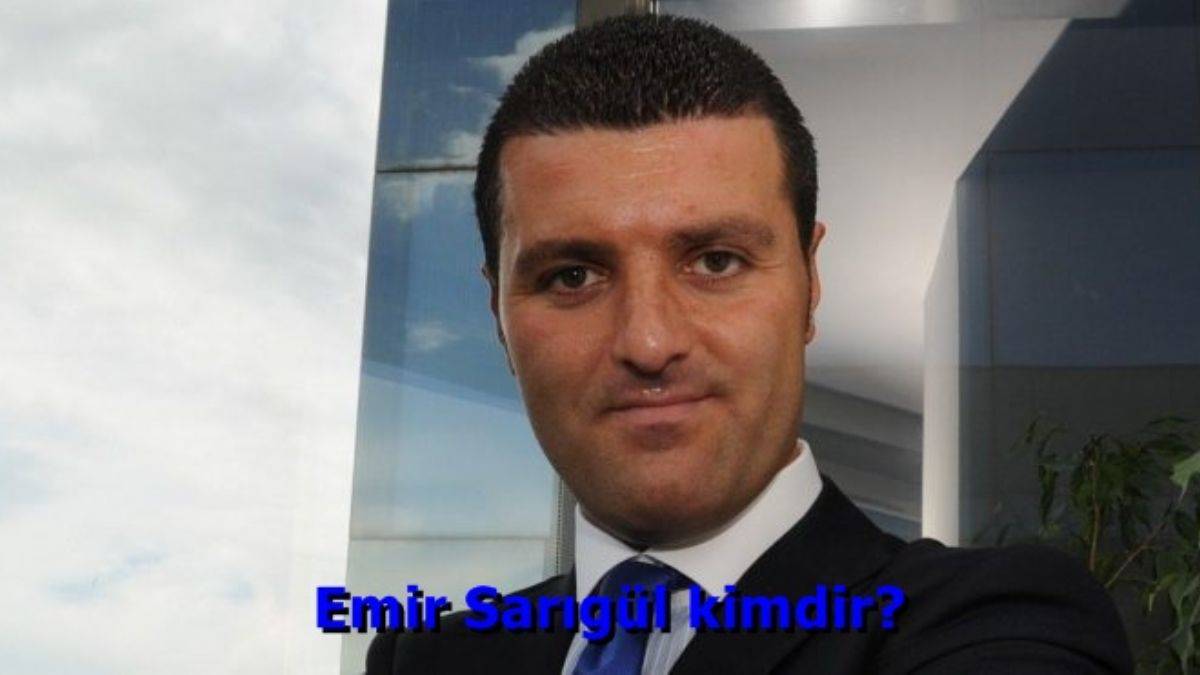 Emir Sarıgül kimdir? Emir Sarıgül ne iş yapıyor? Emir Sarıgül Mustafa Sarıgül'ün oğlu mu?