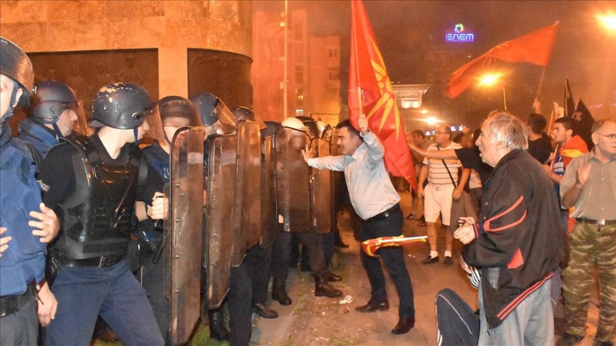 Üsküp’te gerilim tırmanıyor