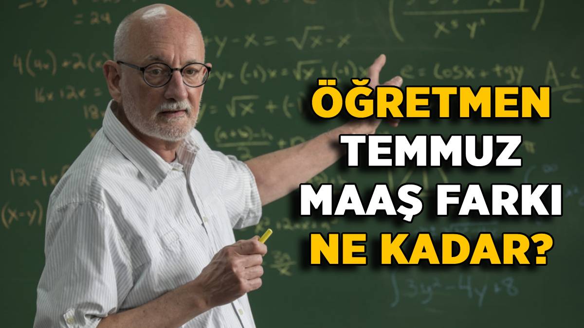Öğretmen maaş farkı yattı mı? 2022 Temmuz 14-15 günlük öğretmen maaş farkı 8 Temmuz'da yatar mı? Maaş farkı bayramdan önce yatar mı?