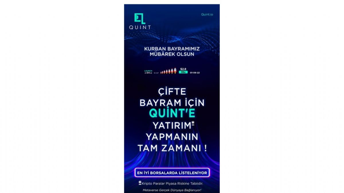 35 Kat Büyüyen $ Quint Türkiye’de!