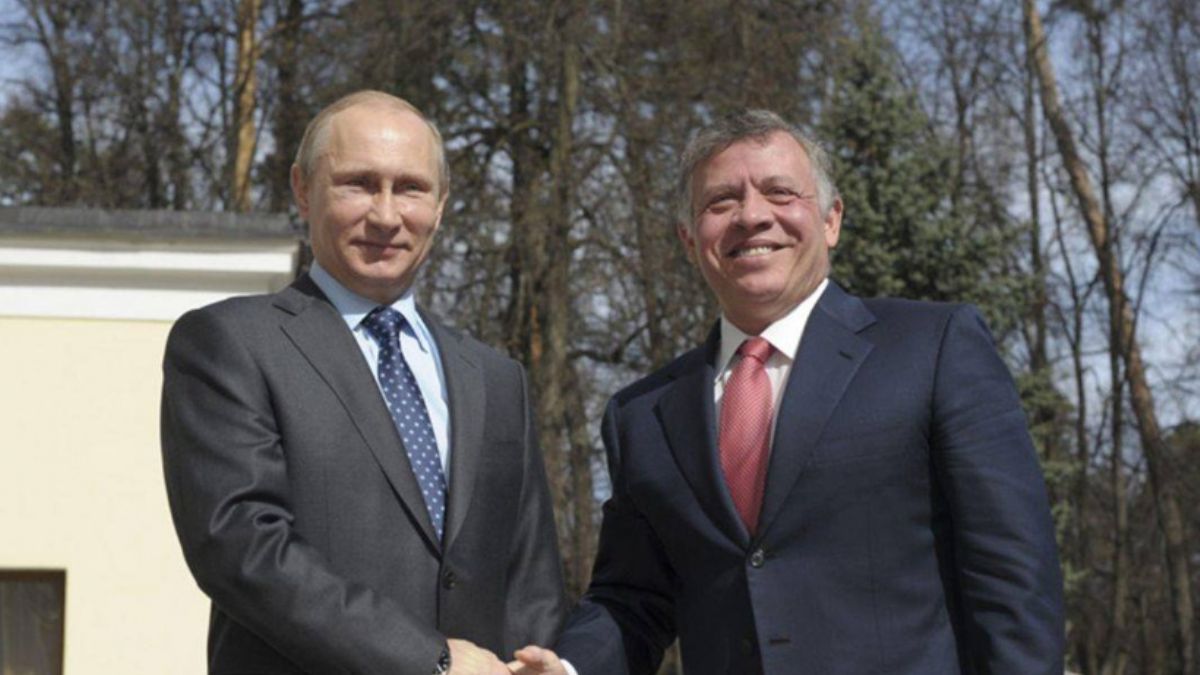 Ürdün Kralı Abdullah'tan Putin'e övgü: Çok yurtsever biri