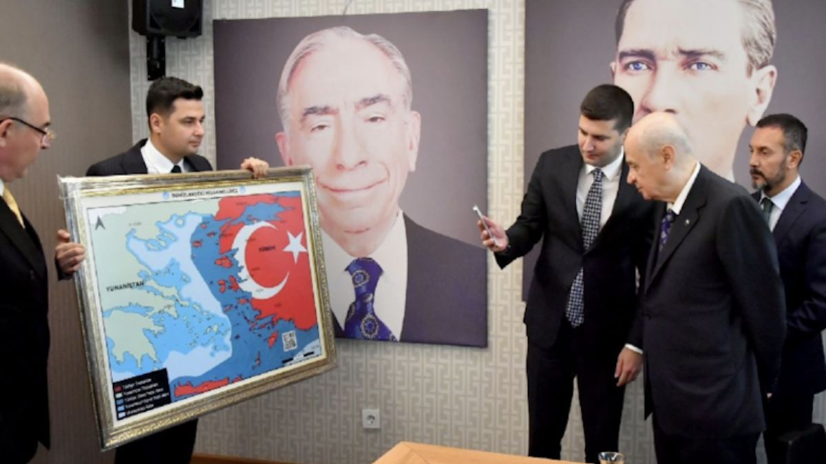 Bahçeli'nin haritasına Yunanistan'dan sonra Almanya da tepki gösterdi