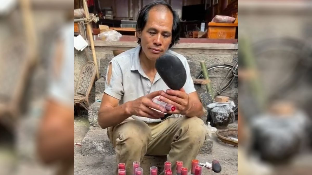 İnternet fenomeninin uzun uğraşlar sonucu yaptığı dudak boyası izleyenleri şaşırttı