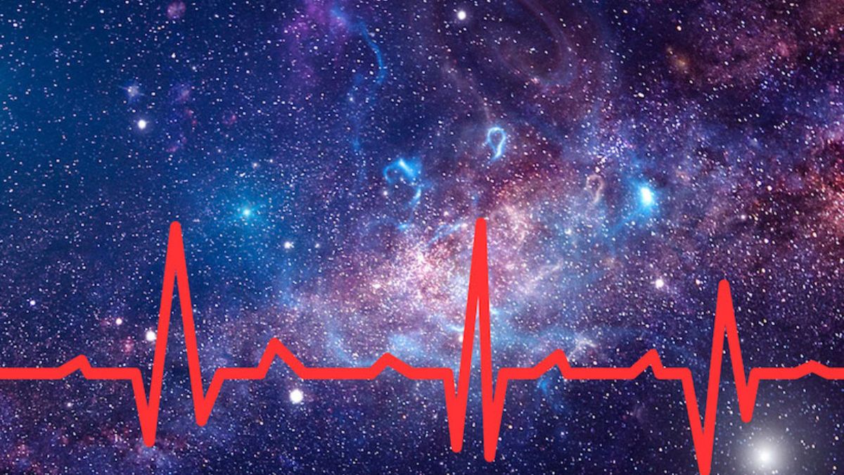 Uzaydan gelen kalp atışı şaşkınlık yarattı!