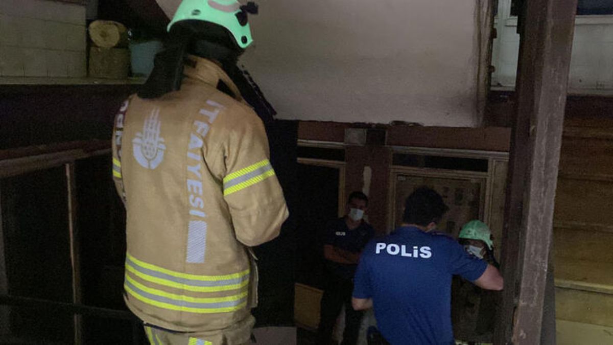 Fatih'te asansör kabininde ceset bulundu