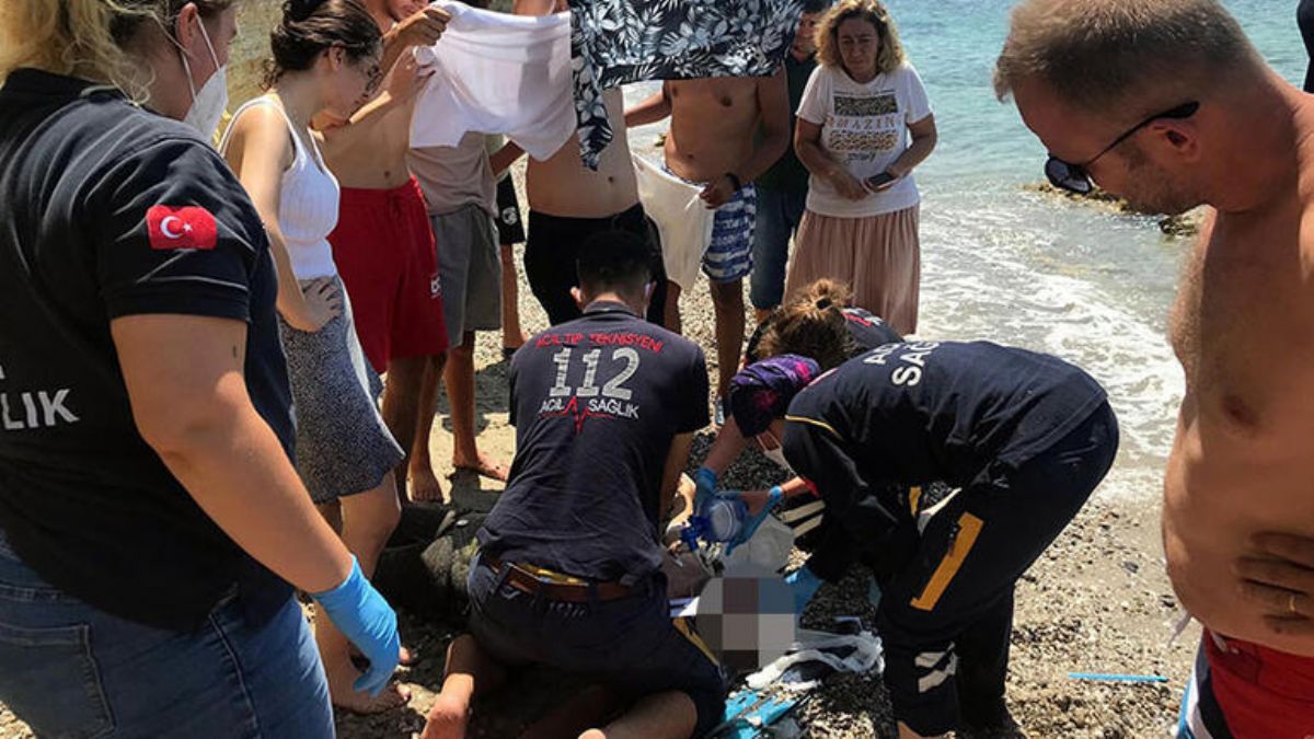 Koro şefi denizde boğuldu