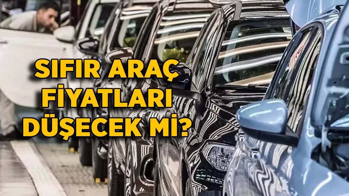 Sıfır otomobil fiyatları düşecek mi? Sıfır arabalar ucuzlayacak mı? ÖTV indirimi gelir mi? 2022 sıfır araçlarda fiyatlar düşer mi?