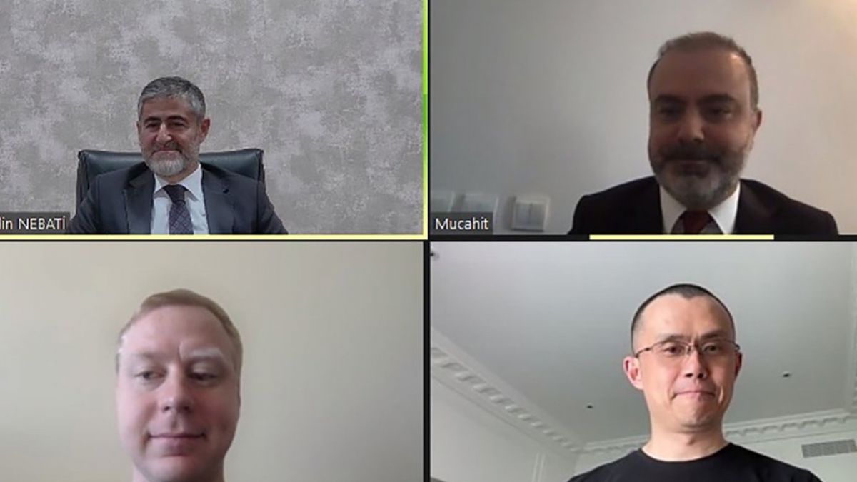 Bakan Nebati, Binance kurucusu Zhao ile görüştü