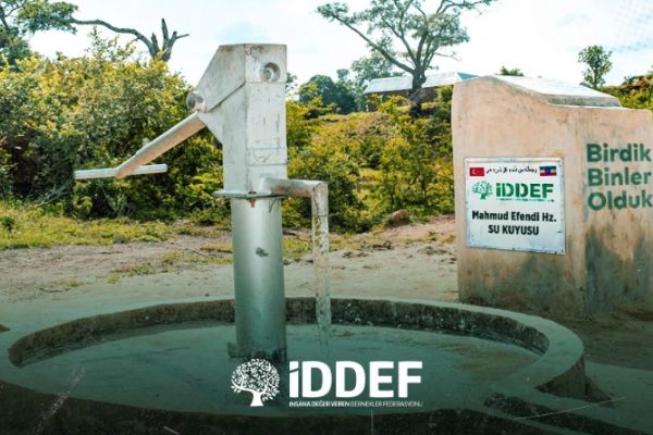 İDDEF, Mahmud Efendi Hazretleri Adına 1001 Su Kuyusu Açıyor