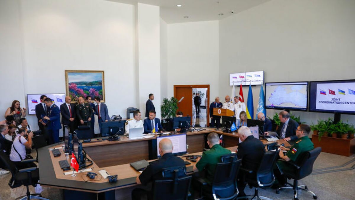 Tahıl Koridoru Anlaşması; Koordinasyon Merkezi açıldı