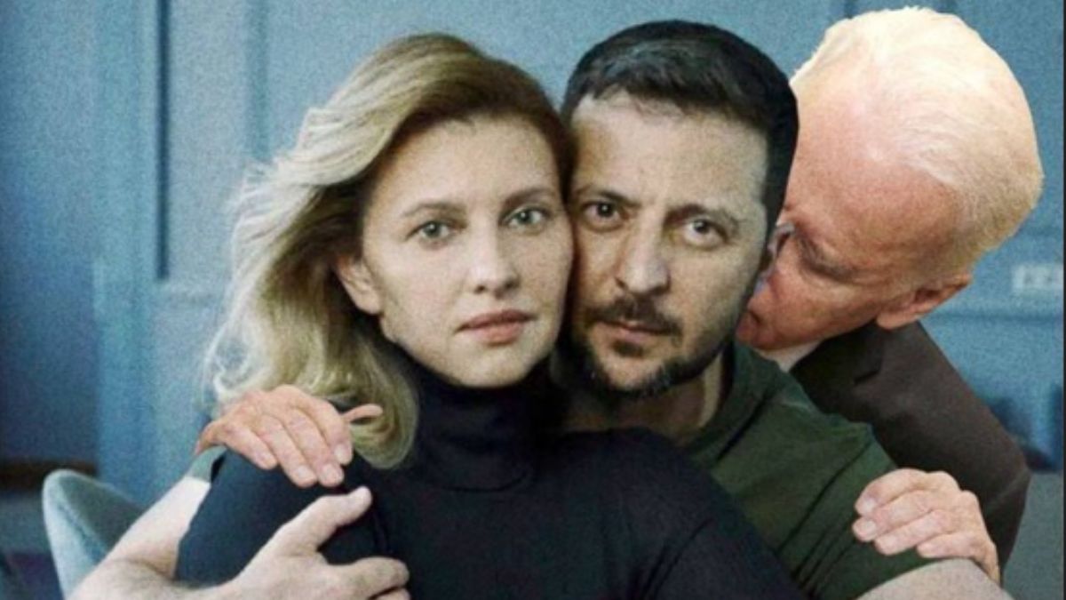 Zelenskiy ve eşi Zelenska'nın pozlarına tepki