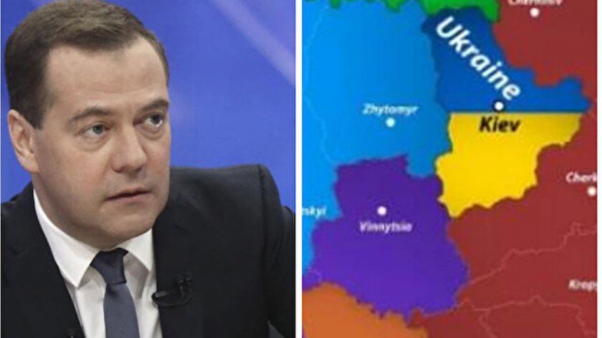 Ukrayna hangi devletler arasında bölüşülecek? Dmitry Medvedev Ukrayna için ne dedi?