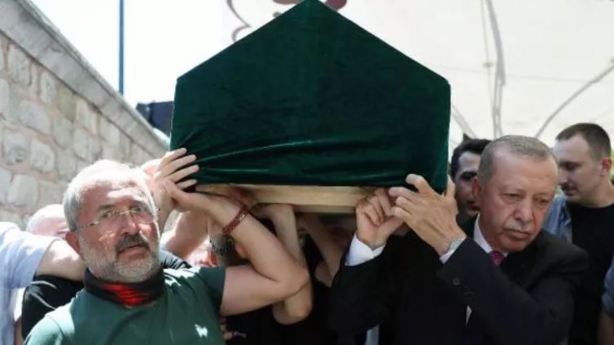 Erdoğan, Hacı Nimet Kaya'nın cenaze namazına katıldı