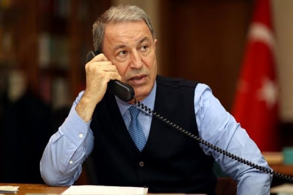 Bakan Akar, Ukrayna Altyapı Bakanı ile görüştü