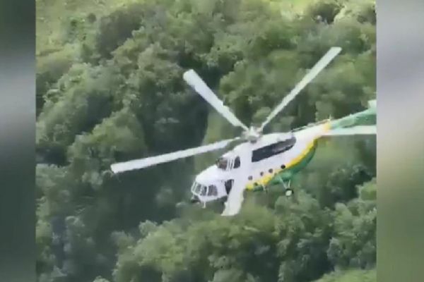 Gürcistan'da helikopter düştü! 8 kişi hayatını kaybetti
