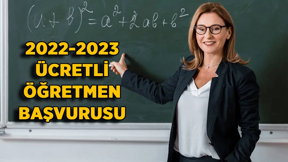 2022-2023 ücretli öğretmen başvuru sonuçları | Ücretli öğretmenlik sonuçları ne zaman açıklanır? Başvuru süresi bitti mi?