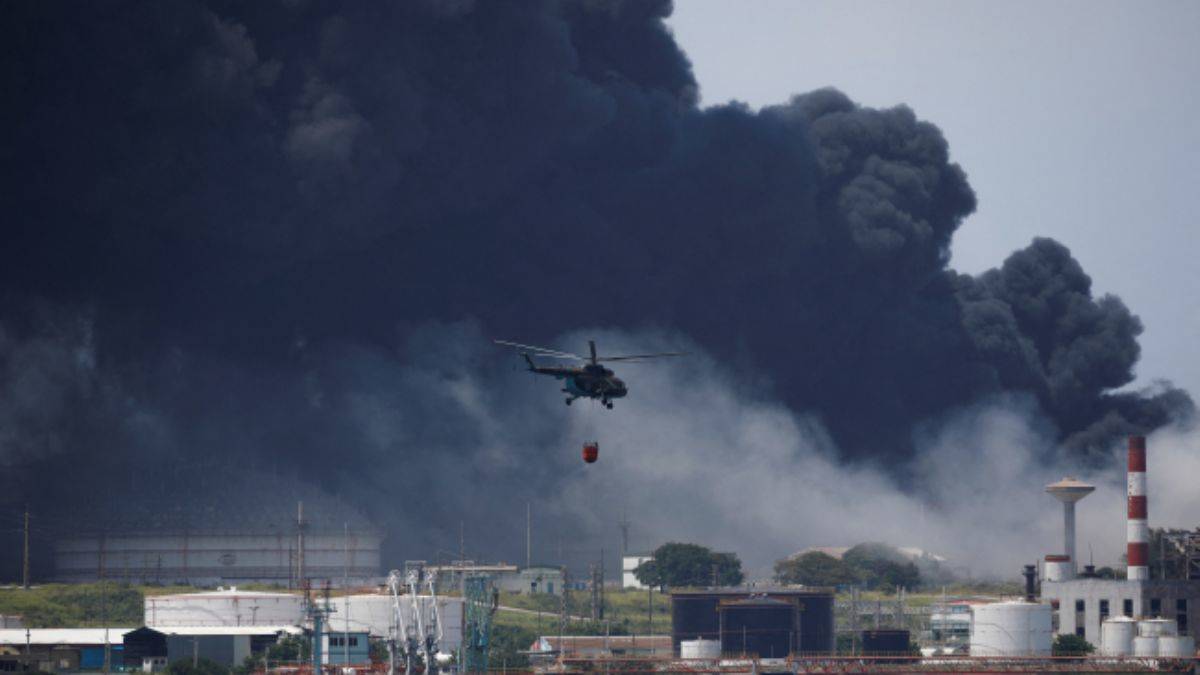 Küba'yı sarsan petrol tesisi patlamaları!