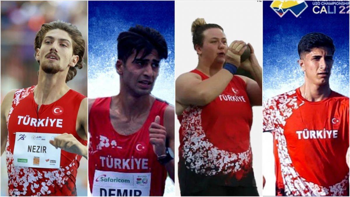 Milli atletlerden Dünya Şampiyonası'ndan 4 madalya