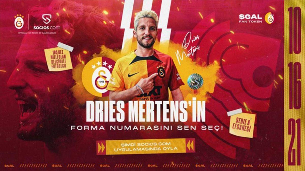 Mertens'in forma numarasını taraftarlar seçecek