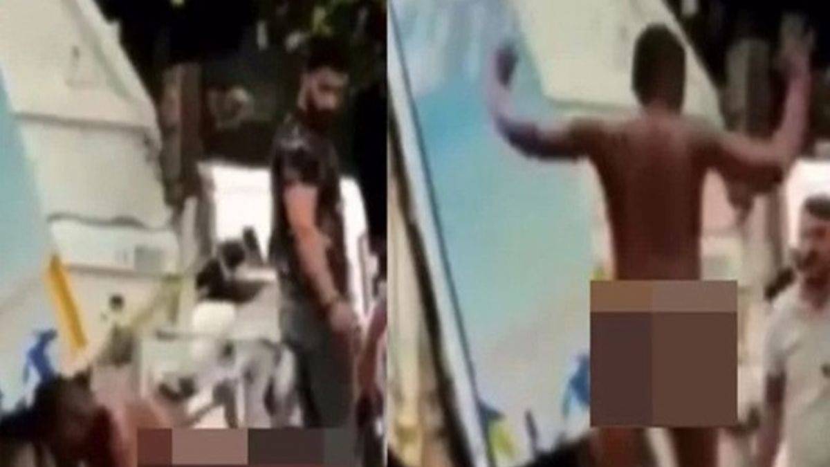 Esenyurt'ta çıplak zenci skandalı