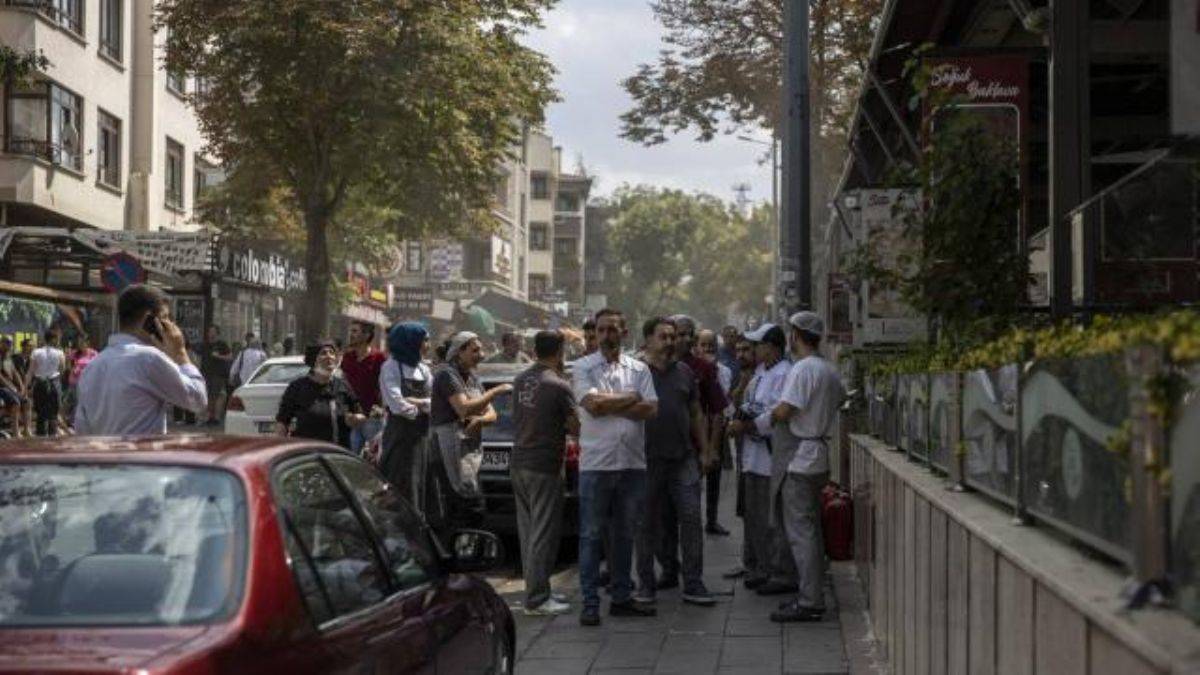 Ankara'da pastane yangını: 1 kişi yaralandı