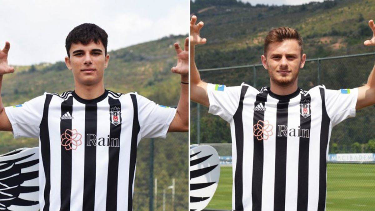 Beşiktaş iki genç futbolcuyla sözleşme imzaladı