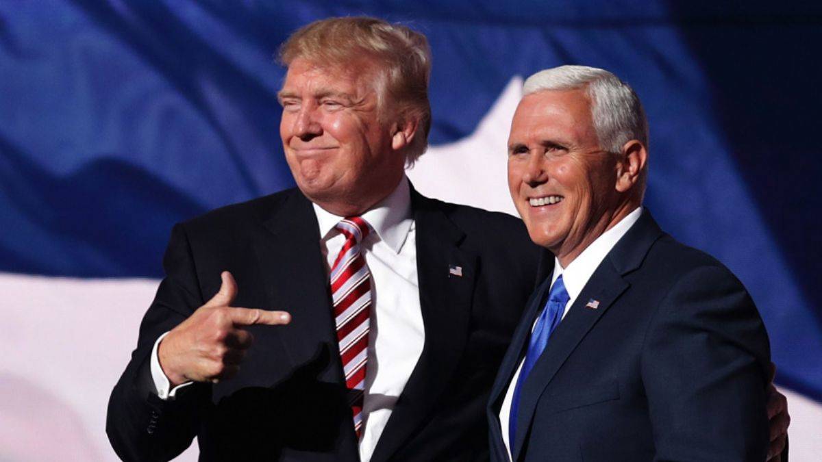 Başı dertte olan Trump'a Mike Pence kefil oldu