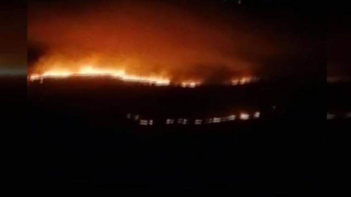 Pençe-Kilit bölgesinde PKK/YPG yangın çıkardı