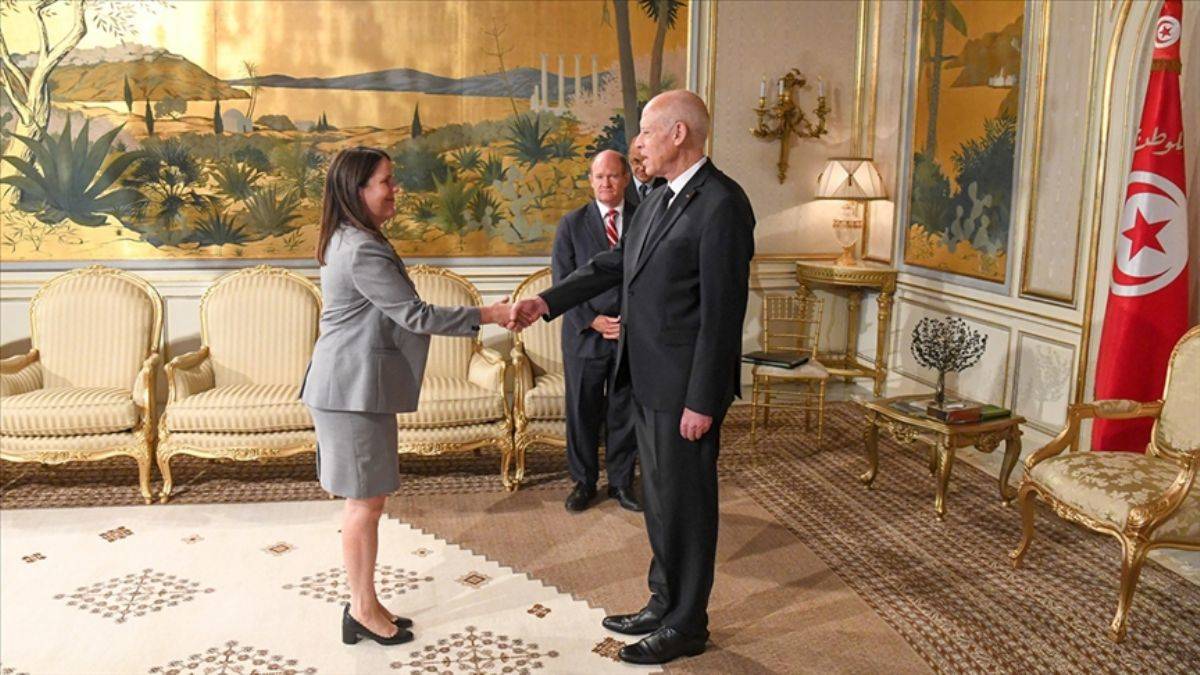 Tunus rest çekti! Said, ABD'li heyetin yüzüne söyledi