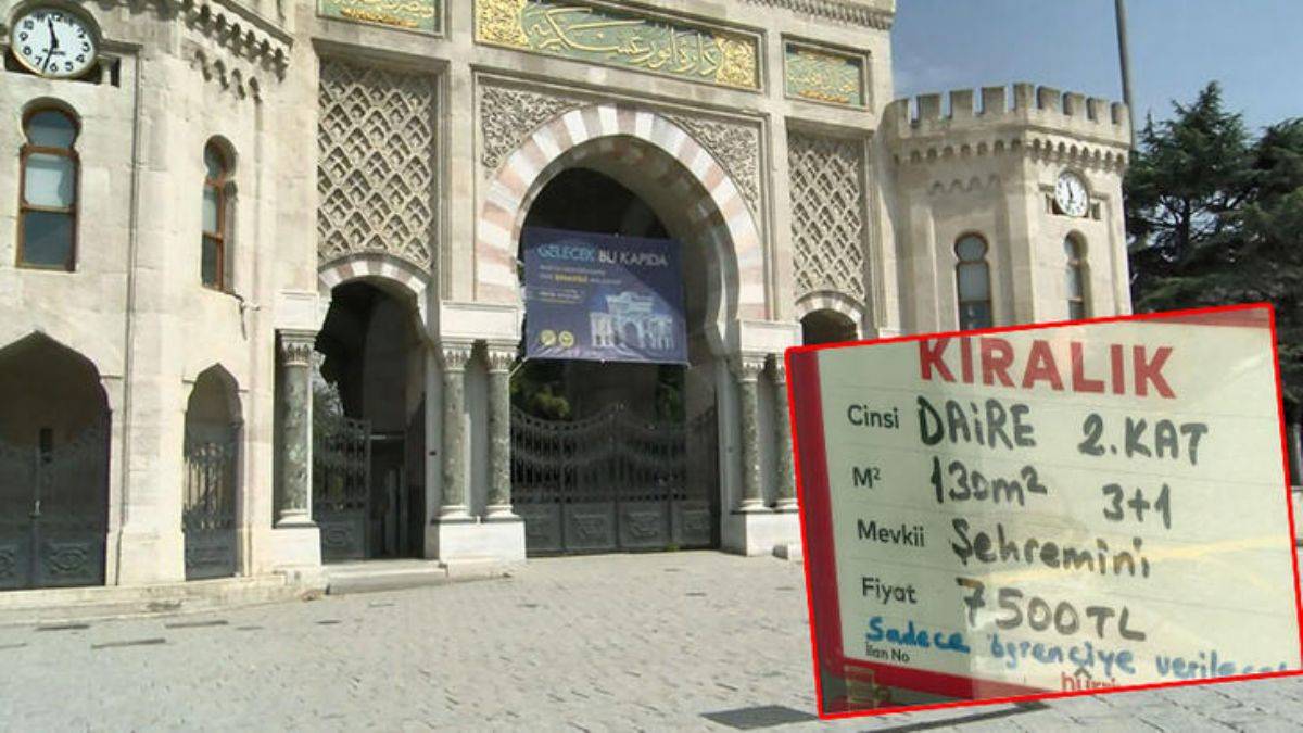 İstanbul'da üniversitelileri barınma telaşı sardı