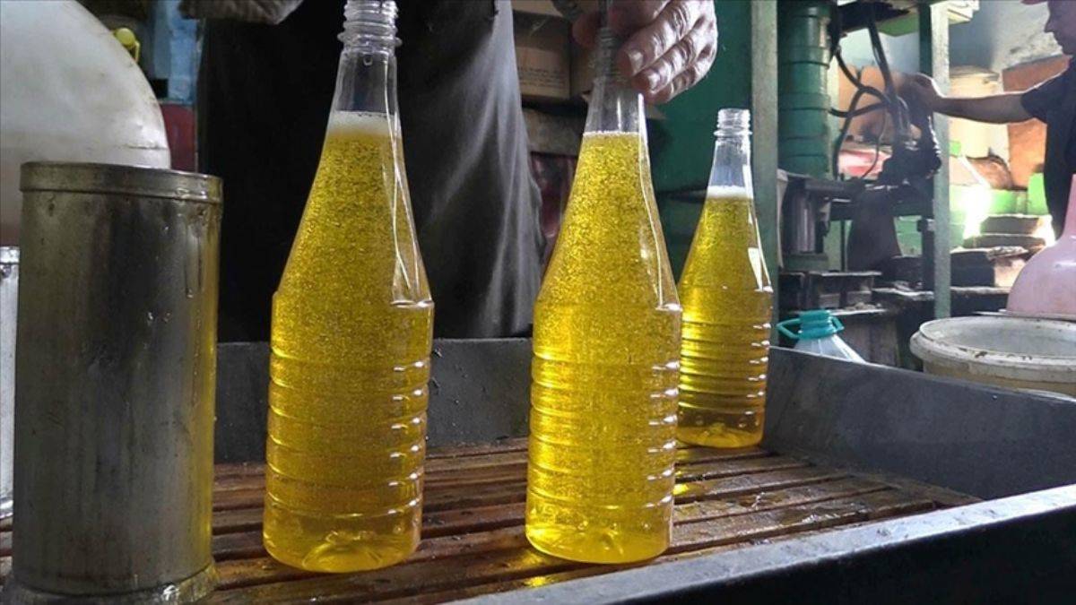 Tek kişilik ayçiçeği yağı fabrikası