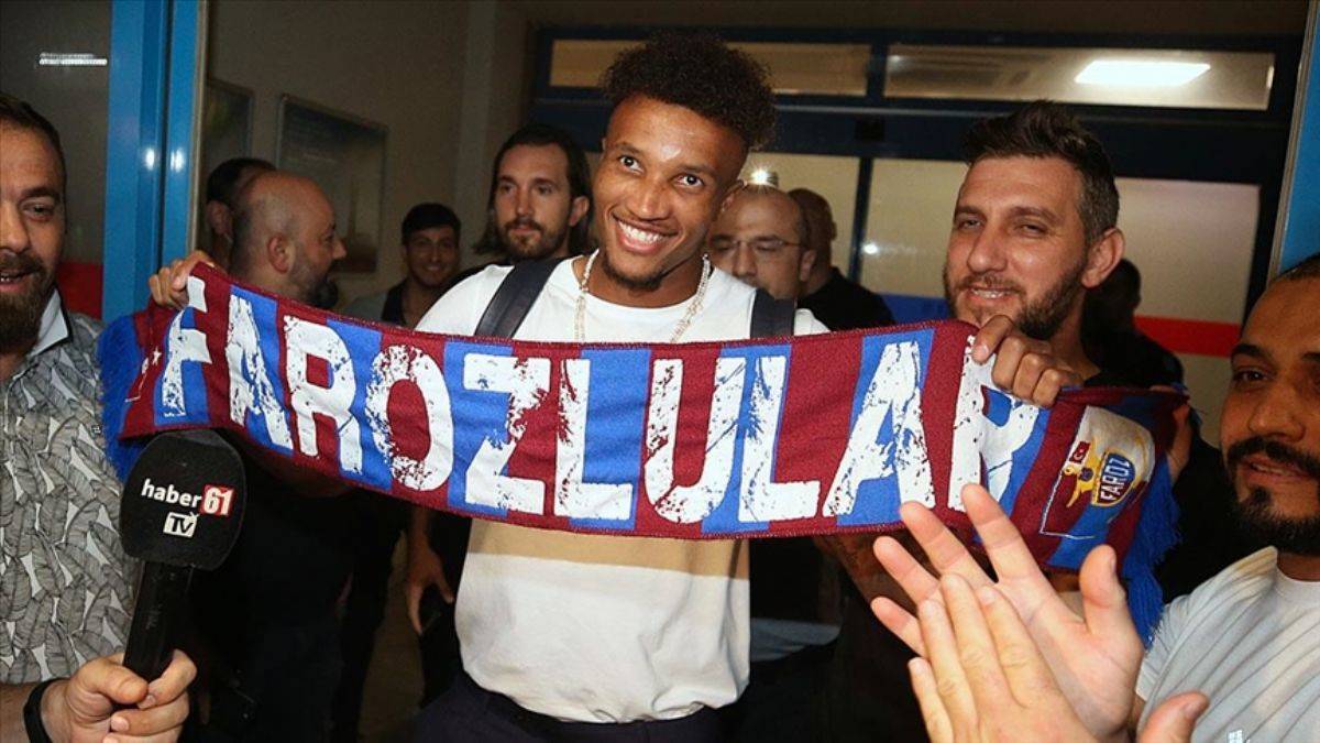 Trabzonspor'un transfer görüşmesi yaptığı Gbamin Trabzon'da