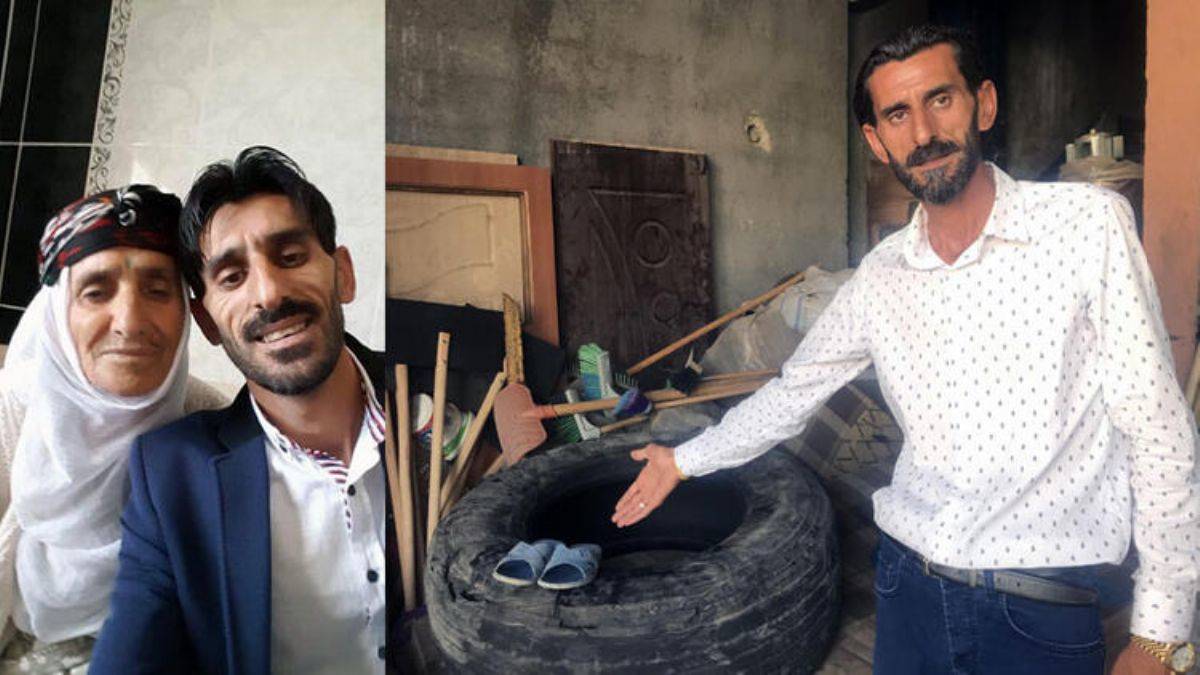 Derik kazasında, annesinin ölümüne neden olan lastiği iş yerinde buldu