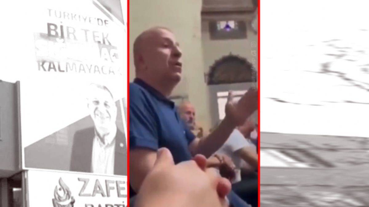 Ümit Özdağ’dan Cuma namazında provokasyon