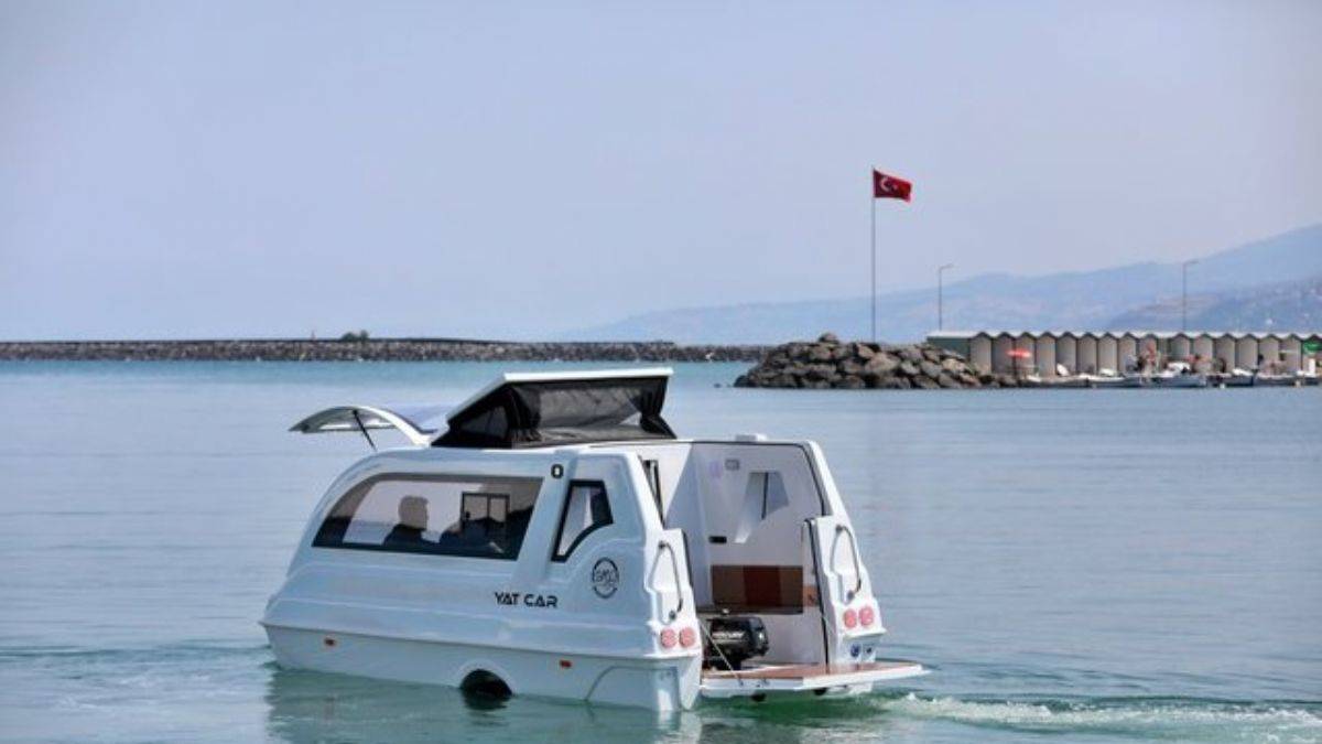 Karada karavan, suda yat! Amasyalı kardeşler üretti