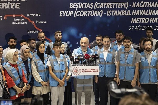 Bakan Karaismailoğlu: Kağıthane-İstanbul Havalimanı metrosunu kasımda hizmete alacağız