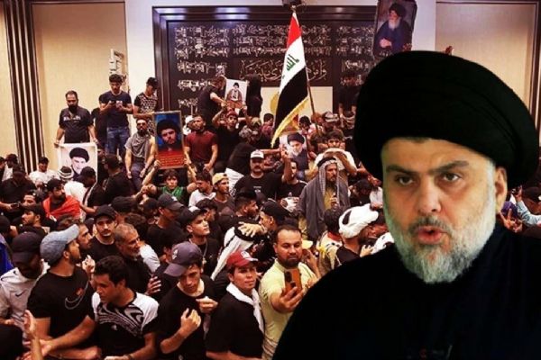 Sadr kararını duyurdu! Irak karıştı: Cumhurbaşkanlığı Sarayı'na girdiler