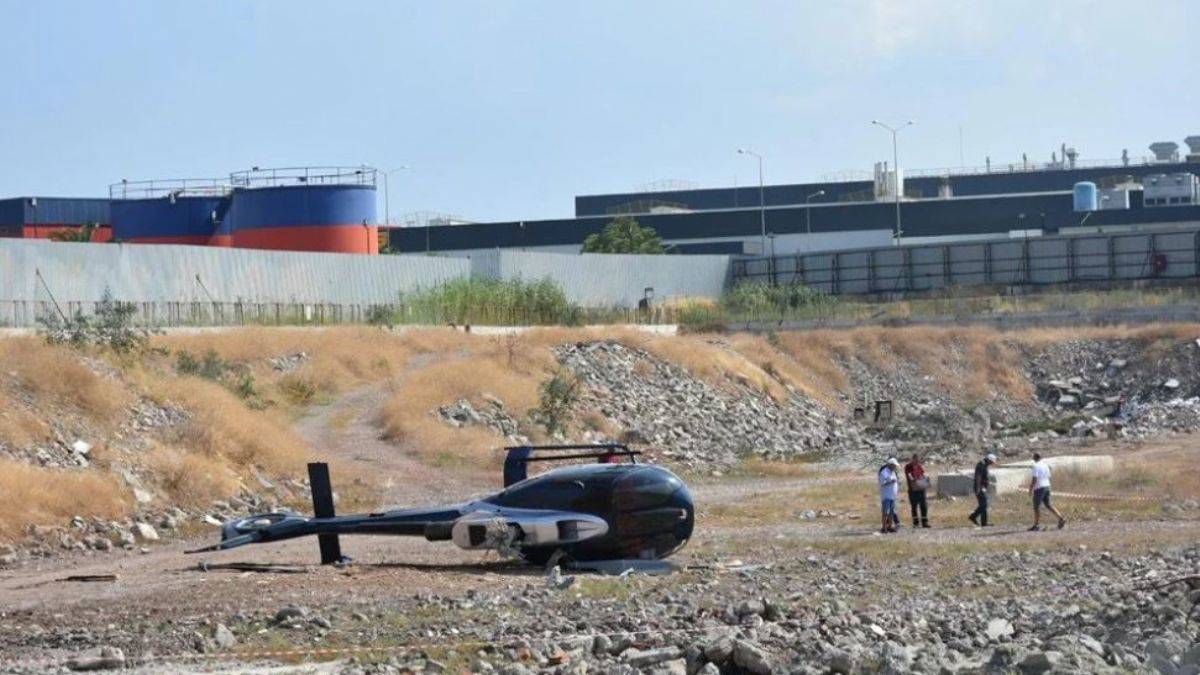 İzmir'de helikopter kazası