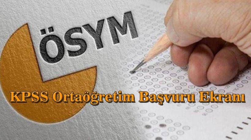 KPSS ortaöğretim başvuruları başladı mı? 2022 KPSS ortaöğretim sınav başvuru tarihi | KPSS ortaöğretim başvurusu nereden yapılır?