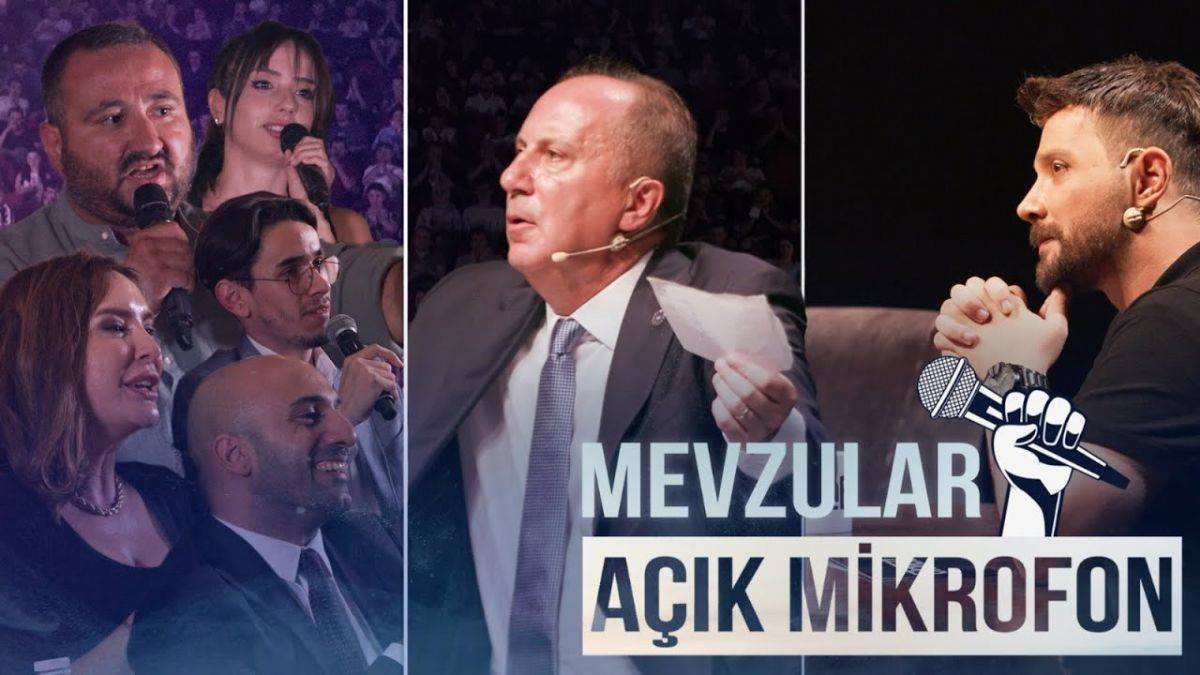 Mevzular Açık Mikrofon 3. bölüm izle | Mevzular Açık Mikrofon 3. Bölüm Memleket Partisi Genel Başkanı Muharrem İnce | Mevzular Muharrem İnce İzle