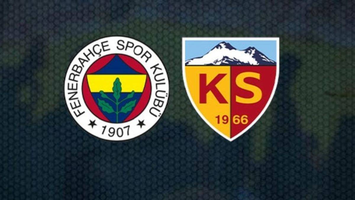 Fenerbahçe - Kayserispor maçı ne zaman? FB - Kayserispor maçı saat kaçta, hangi kanalda?
