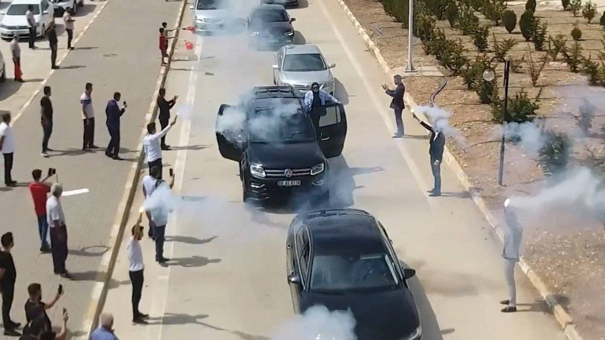 Meral Akşener'in Şanlıurfa konvoyunda kaza meydana geldi