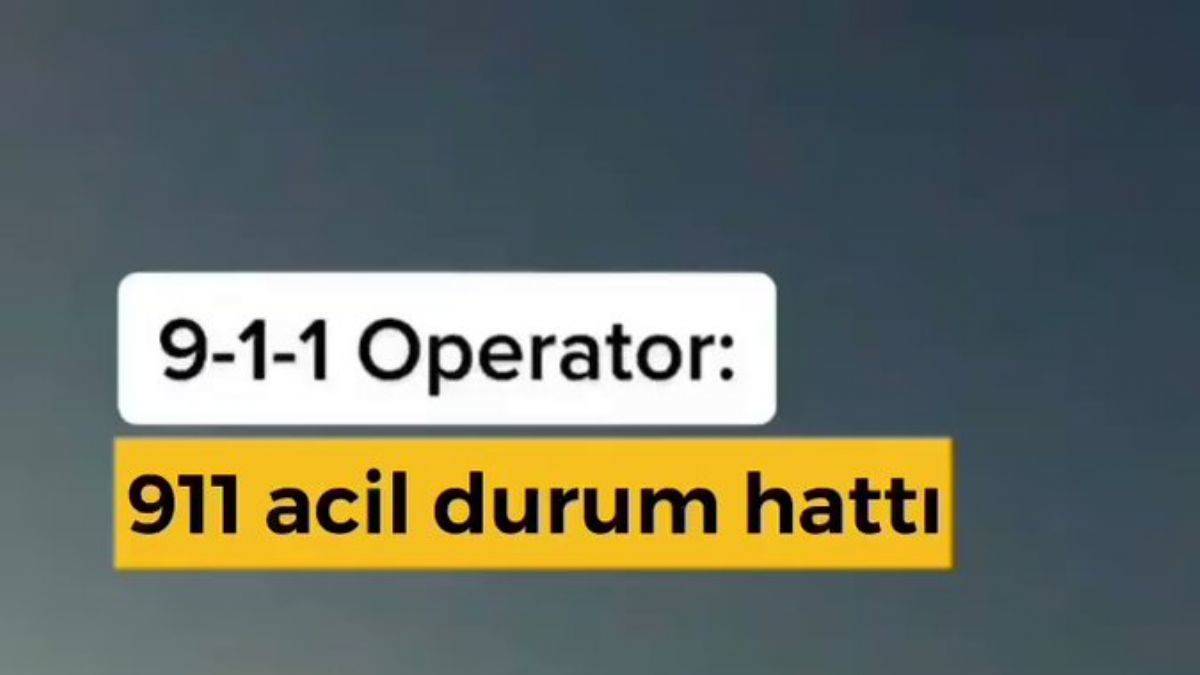 Matematik ödevi için polisi aradı