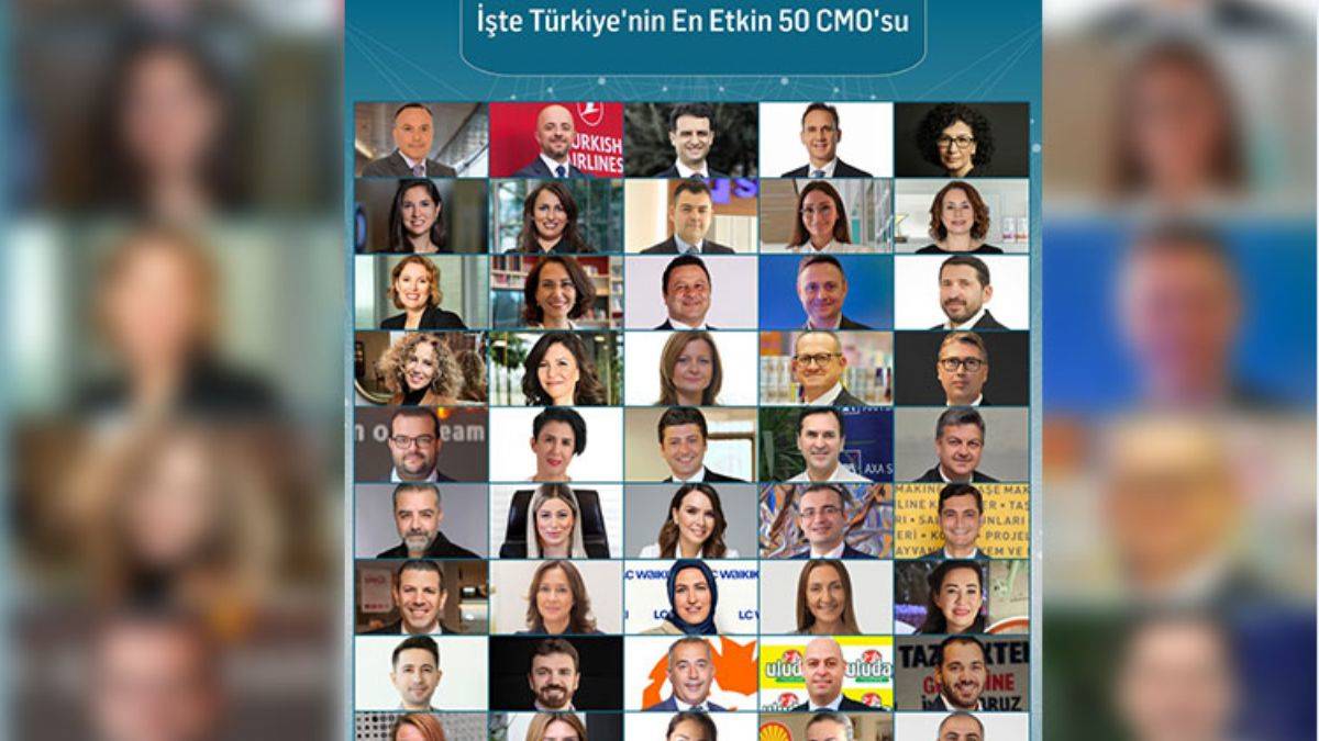Türkiye’nin ‘En Etkin 50 CMO’su şirketlerinin toplam bütçesinin ortalama yüzde 10’unu yönetiyor