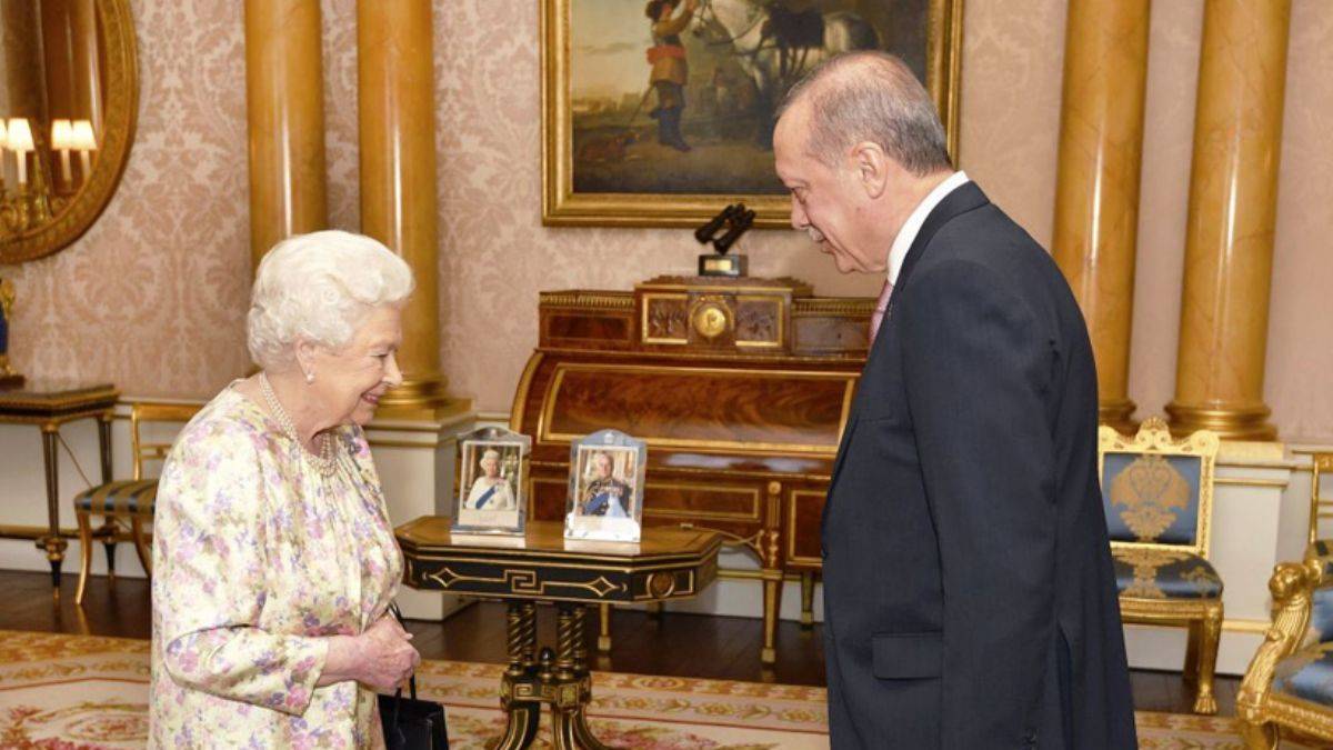 Erdoğan'dan Kraliçe Elizabeth için taziye mesajı