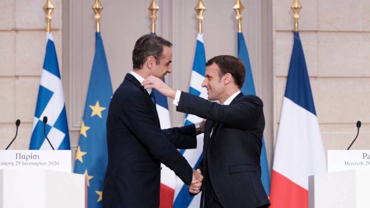 Macron ve Miçotakis buluştu: Türkiye’yi hedef aldılar