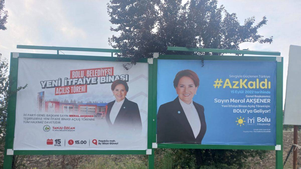 Tanju Özcan’dan Kılıçdaroğlu’na gözdağı! Akşener’li billboardlarla mesaj verdi