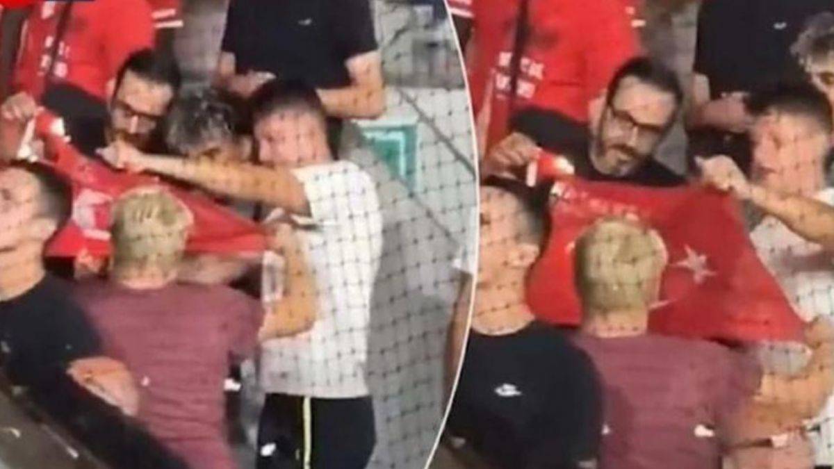 Maçta Türk bayrağının yakılması ile ilgili yeni gelişme