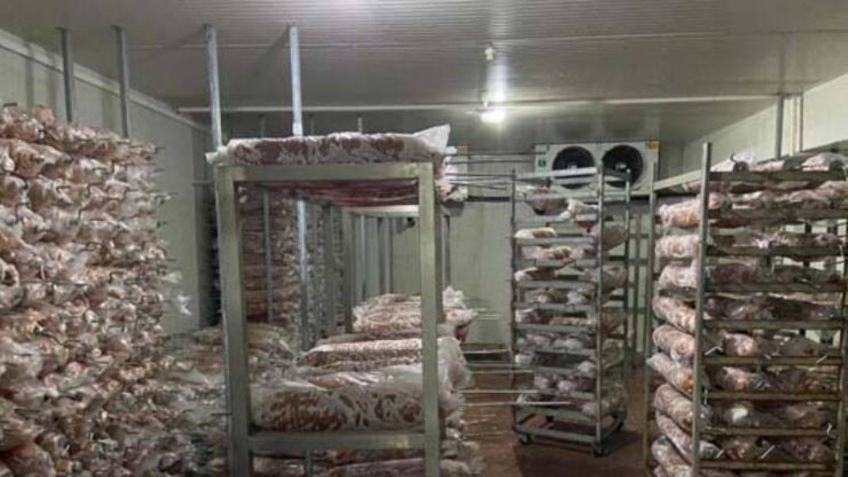 Kokoreç imalathanesinde tepki çeken görüntüler ismi geçen firmanın değil