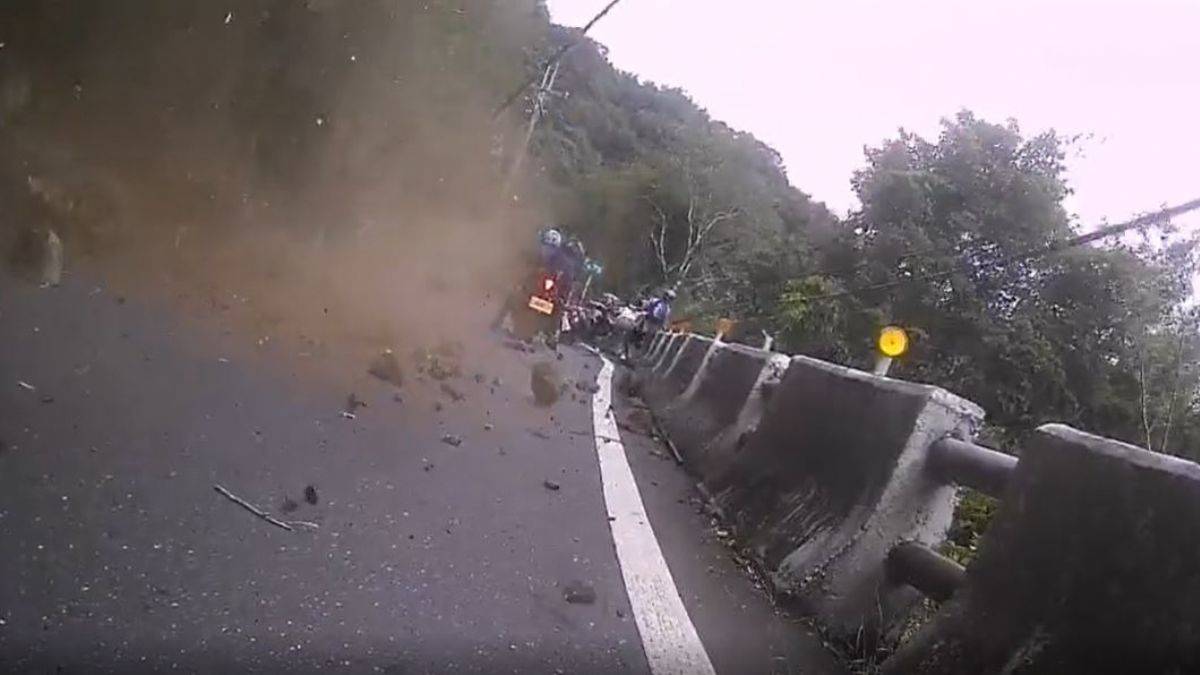 Tayvan'daki 7,2'lik depreme böyle yakalandılar